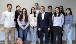 Jēkabpils tehnoloģiju tehnikumā jauniešu tikšanās ar Eiropas Komisijas pārstāvniecība Latvijā