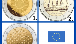 Apkopoti 2 Eiro monētu balsošanas rezultāti