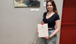 Dalība valsts konkursā mākslu jomas audzēkņiem glezniecībā