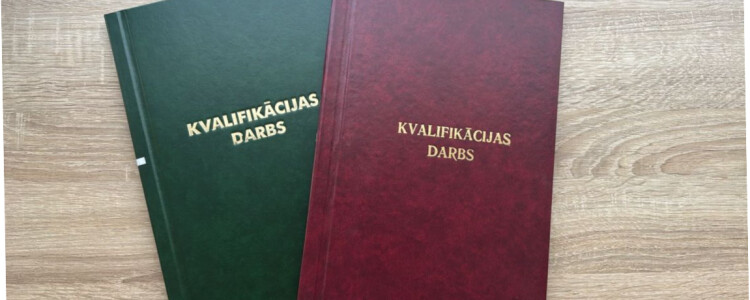  STUDIJU DAĻAS kvalifikācijas darbu saņemšana 