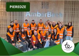 4l kursa audzēkņi apmeklē kokapstrādes uzņēmumu SIA ,,Amberbirch''