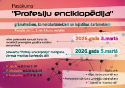 Pasākums ,,Profesiju enciklopēdija''