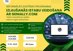 Izlaušanās istabu veidošanas ar genially.com