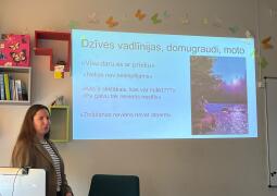 SIMTGADES akcijas “ES TEHNIKUMAM!” tikšanās ar absolventi Lieni Lubāni